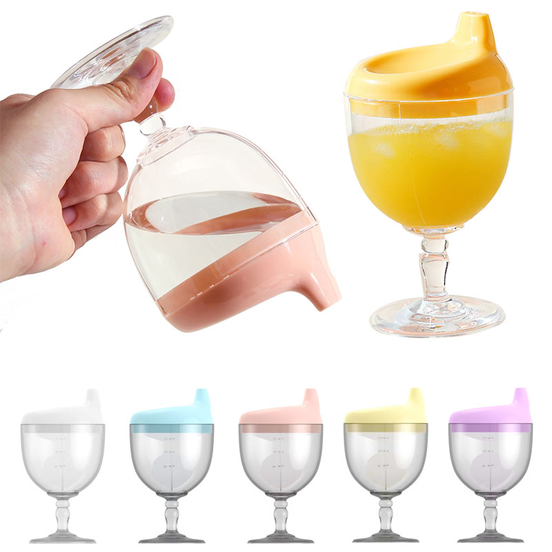 Baby Gear - 赤ちゃんの授乳用ドリンクウェアカップ新生児学習ハンドシャンクボトルシリコーン食器幼児水筒ベビーアクセサリーゴブレット