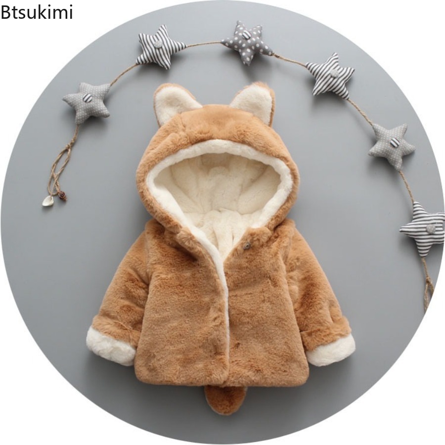 幼児女の子男の子ベビーフリースセーター新しい子供厚みのあるコ - Toddler Boy Winter Fleece Jacket のレビューと価格