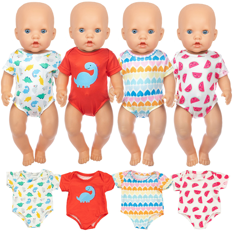 漫画恐竜水着 16-18 インチアメリカンドール用 40-4 - Baby Clothes のレビューと価格