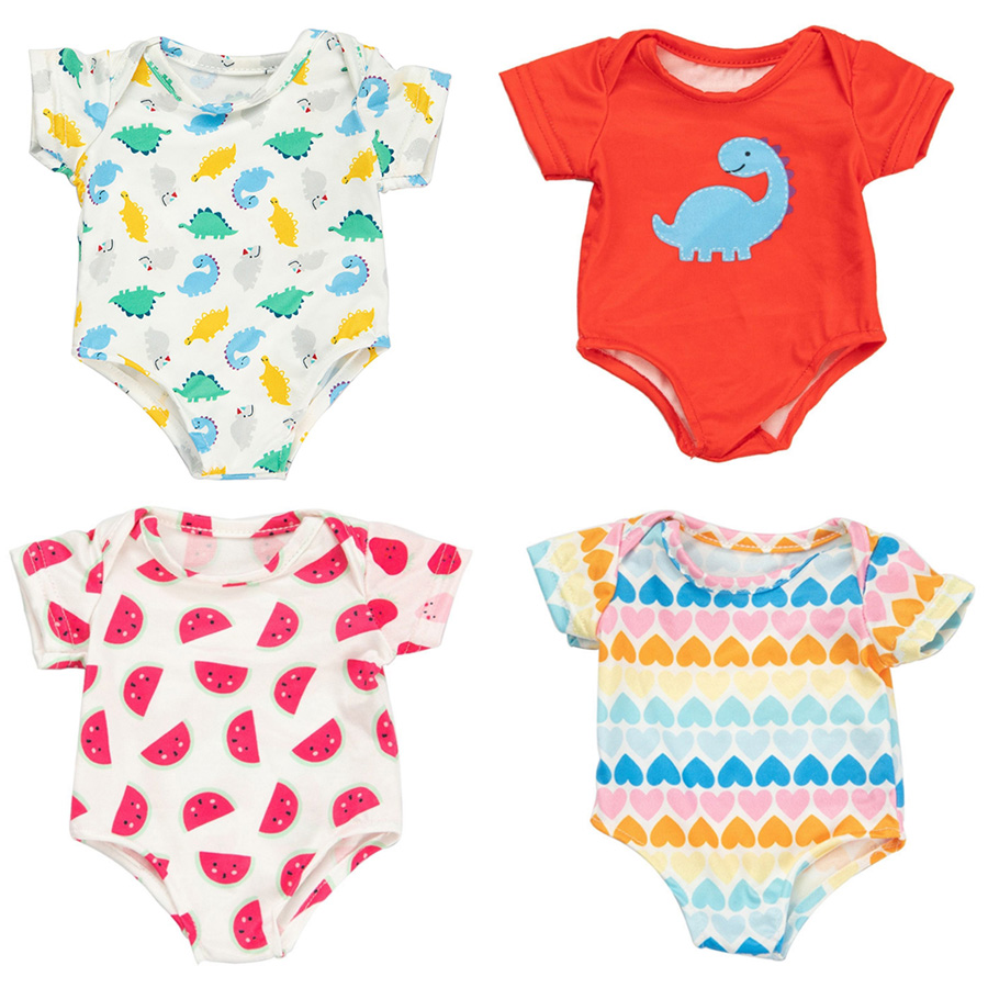 漫画恐竜水着 16-18 インチアメリカンドール用 40-4 - Baby Clothes のレビューと価格