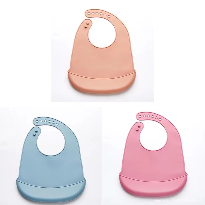 1/3 個ベビーよだれかけ調節可能な防水よだれかけ赤ちゃんソ - Waterproof Baby Bibs Silicone のレビューと価格