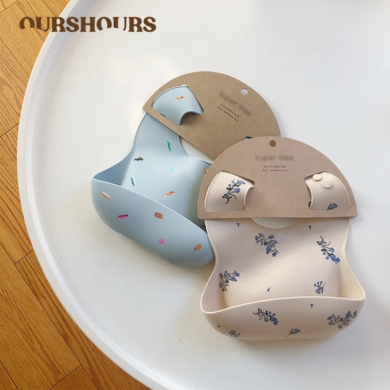 ベビービブインスタイルプリント防水ソフトシリコーンベビー授乳 - Waterproof Baby Bibs Silicone のレビューと価格