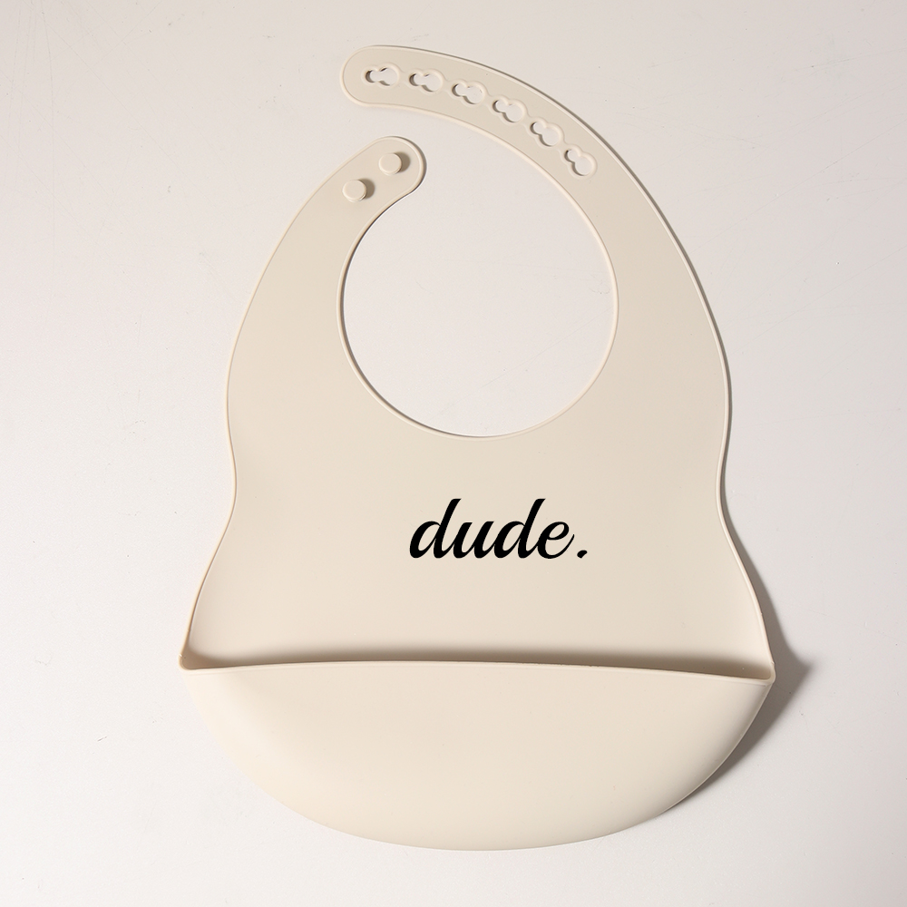 シリコーンよだれかけ引用メッセージ防水少年少女子供 bpa  - Waterproof Baby Bibs Silicone のレビューと価格
