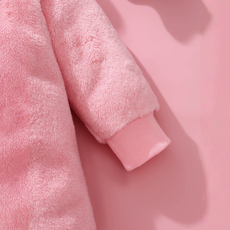 新生児用ピンクユニコーンロンパース、ジッパー付きフード付きボ - Cotton Baby Onesies Zipper のレビューと価格