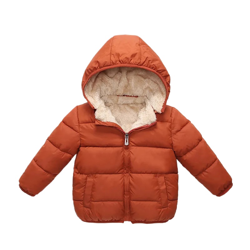 2026年冬の新作、厚手のキッズ用コート。裏地はフリース、中 - Toddler Boy Winter Fleece Jacket のレビューと価格