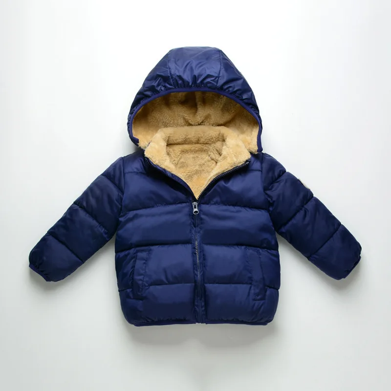 2026年冬の新作、厚手のキッズ用コート。裏地はフリース、中 - Toddler Boy Winter Fleece Jacket のレビューと価格