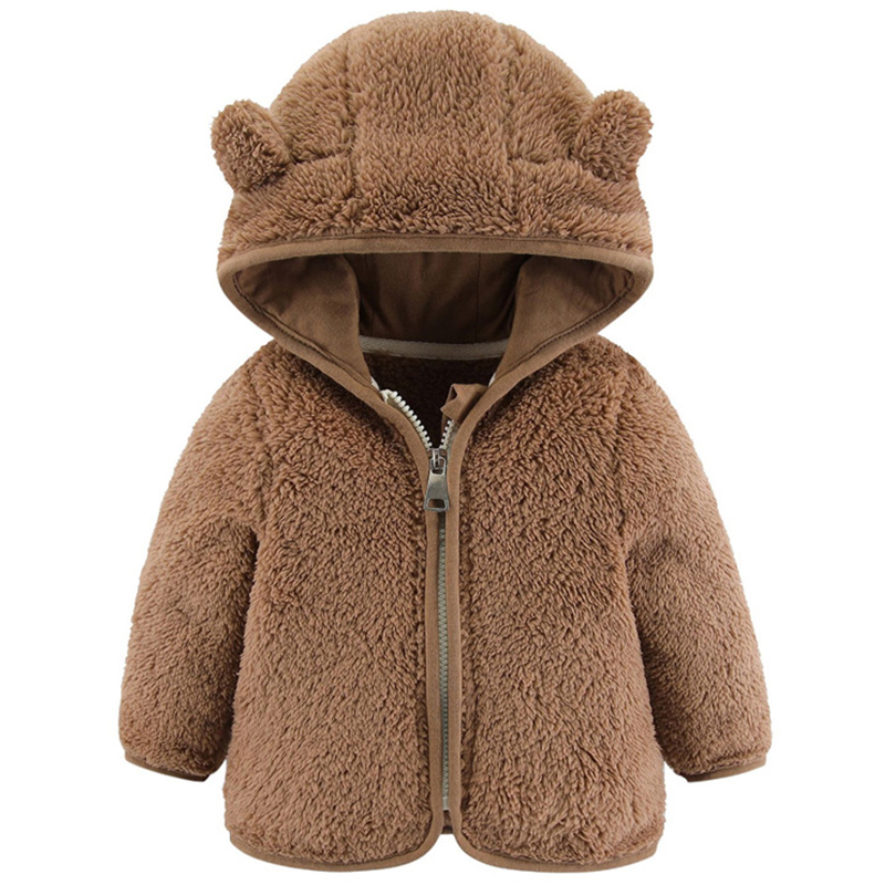 赤ちゃんと子供のためのフード付きフリーススウェットシャツ,カ - Toddler Boy Winter Fleece Jacket のレビューと価格