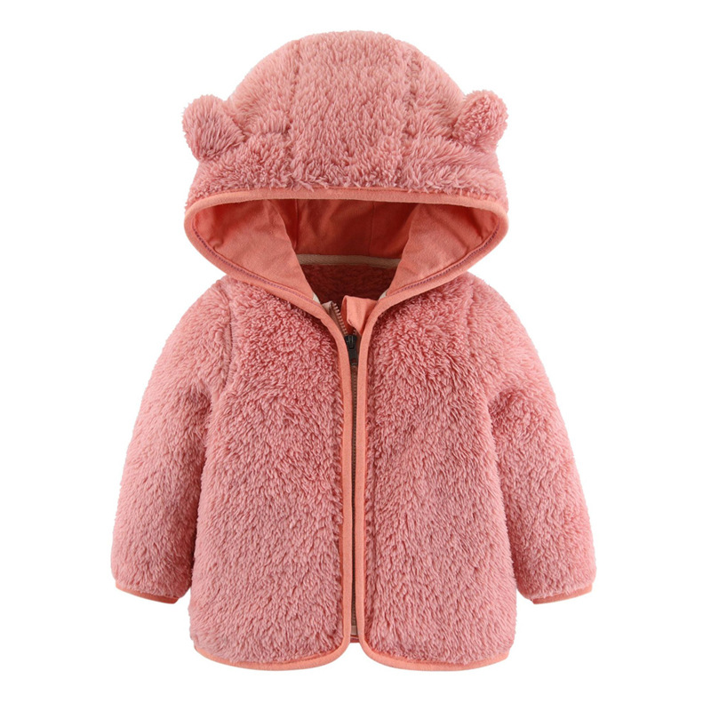 赤ちゃんと子供のためのフード付きフリーススウェットシャツ,カ - Toddler Boy Winter Fleece Jacket のレビューと価格