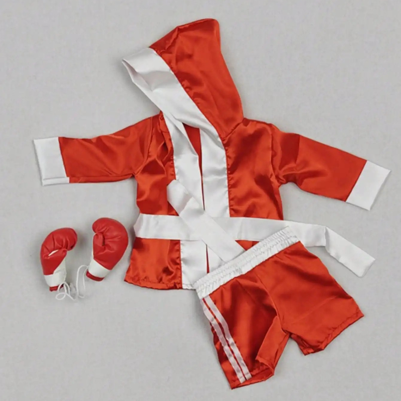 新生児写真撮影小道具ベビーボーイボクシング衣装セットローブ手 - Infant Photography Props Outfit のレビューと価格