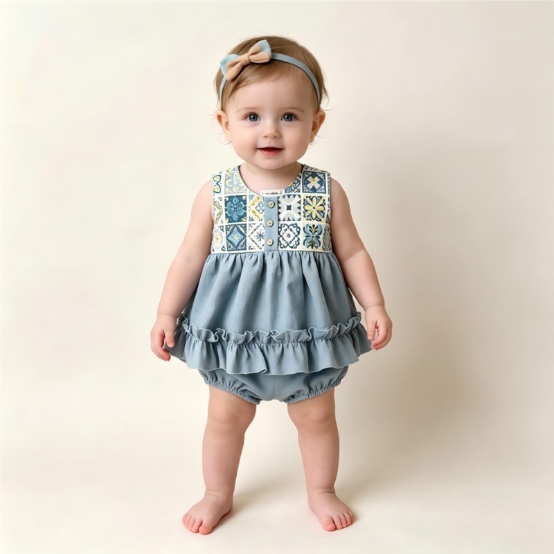 ファッション新生児女の子男の子綿リネンロンパースセットノース - Baby Summer Linen Sleeveless Jumpsuit のレビューと価格