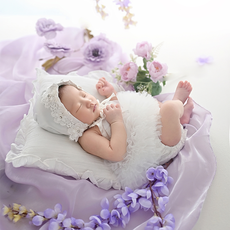 新生児写真撮影用衣装 女の赤ちゃん用レース帽子とチュチュスカ - Infant Photography Props Outfit のレビューと価格