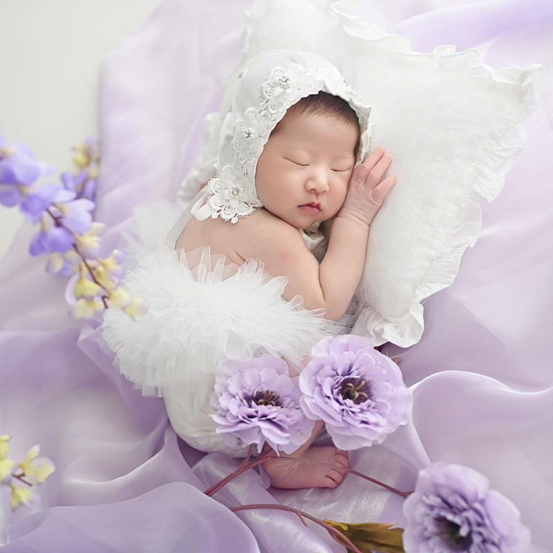 新生児写真撮影用衣装 女の赤ちゃん用レース帽子とチュチュスカ - Infant Photography Props Outfit のレビューと価格