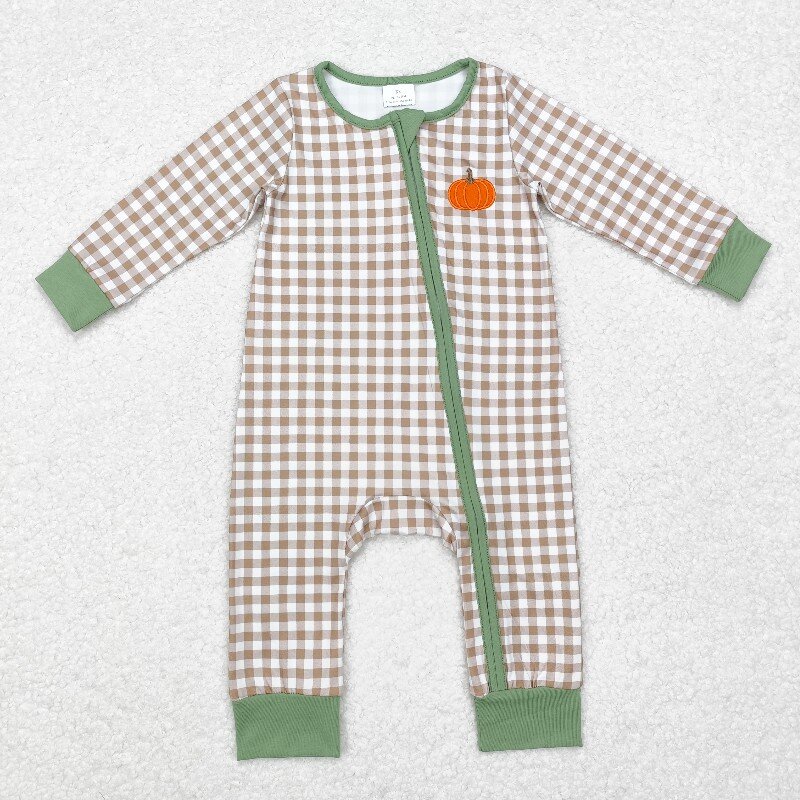 8.19y ボーイズ感謝祭ベビーロンパース卸売ブティック刺繍 - Cotton Baby Onesies Zipper のレビューと価格