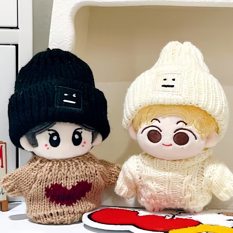 かわいい10cmベビー服、秋のセータースカーフセット、人形、 - Baby Clothes のレビューと価格