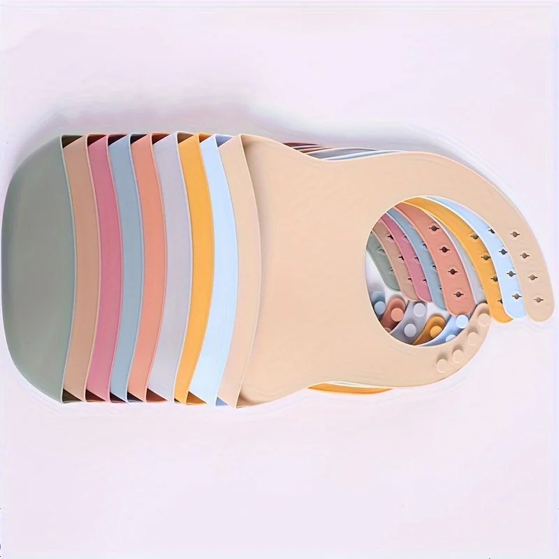 防水ベビーよだれかけベビー用品子供のよだれかけ女の子男の子調 - Waterproof Baby Bibs Silicone のレビューと価格