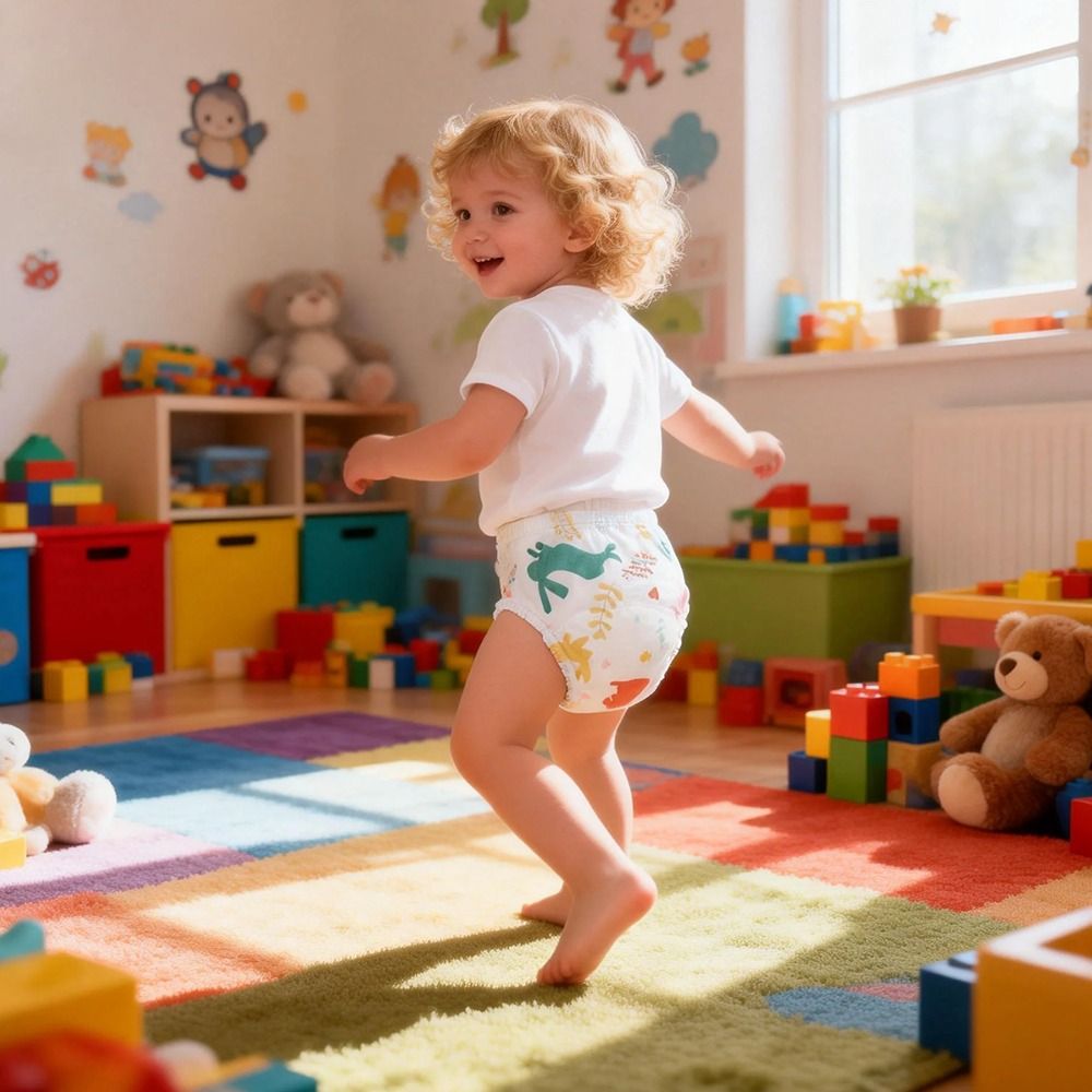 快適な綿製ベビー用トレーニングパンツ、通気性のある防水おむつ - Toddler Training Pants Leak Proof のレビューと価格