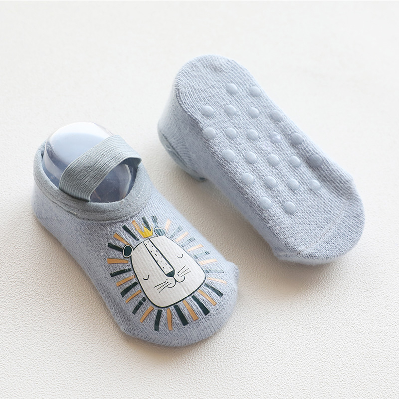 ベビーアンチスリップソックス男の子女の子新生児綿かわいい靴下 - Unisex Baby Socks Non Slip のレビューと価格