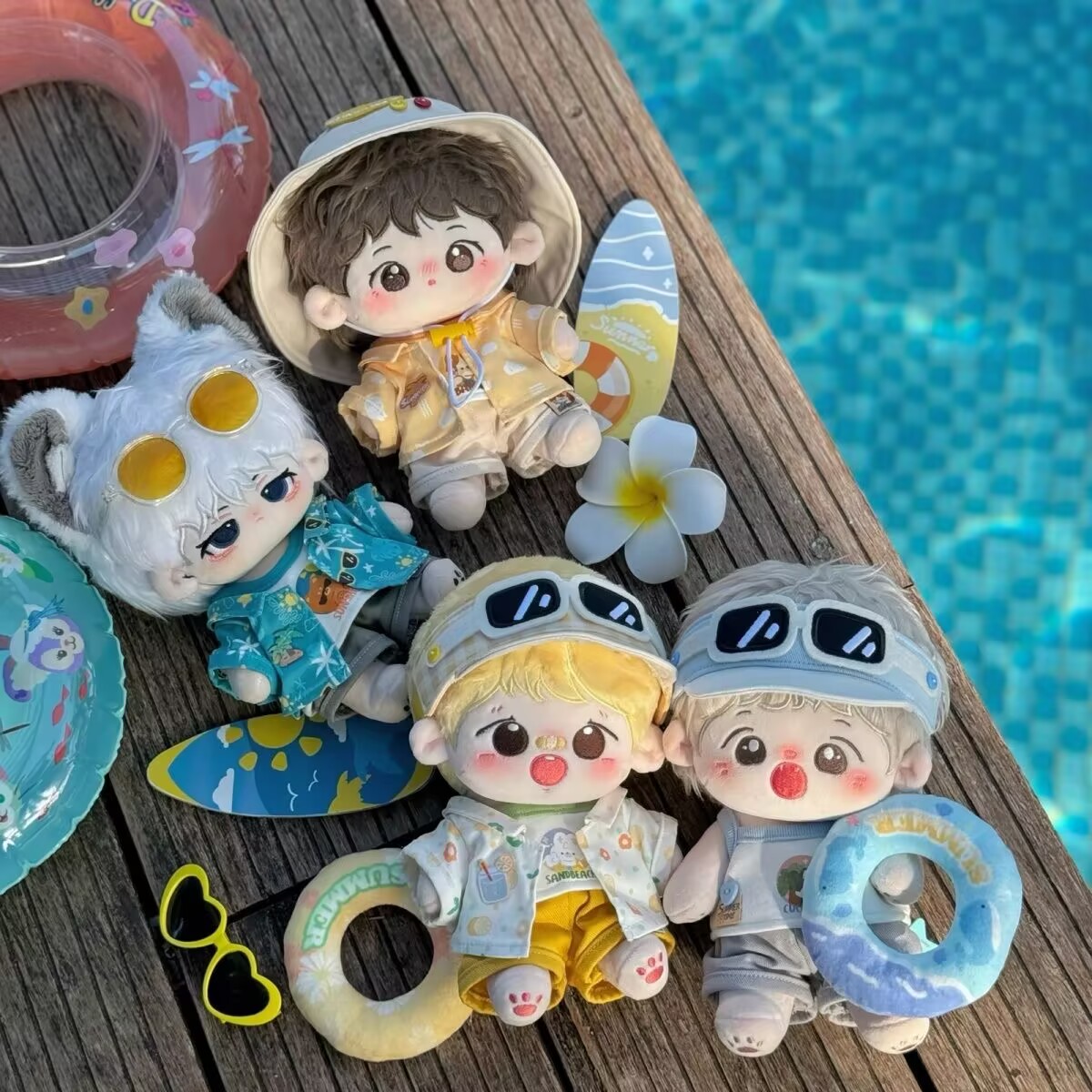 20cmベビー服、ココナッツ未知島綿人形、かわいい服交換セッ - Baby Clothes のレビューと価格